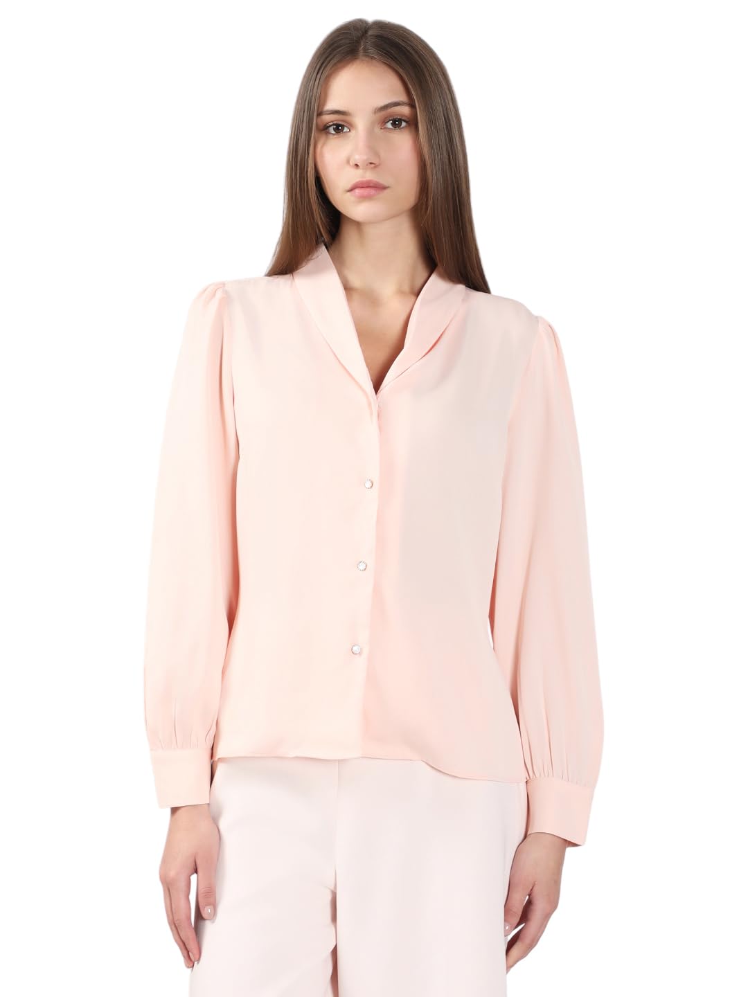 Women's Solid Regular Fit Shirt